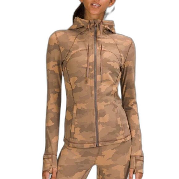 Lululemon Hooded Define Jacket ~ Nulu *Heritage 365 Camo Beige Multi - Picture 1 of 8